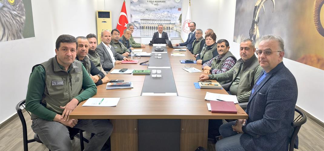 Bölge Müdürlüğümüzde Genel Değerlendirme Toplantısı Yapıldı...