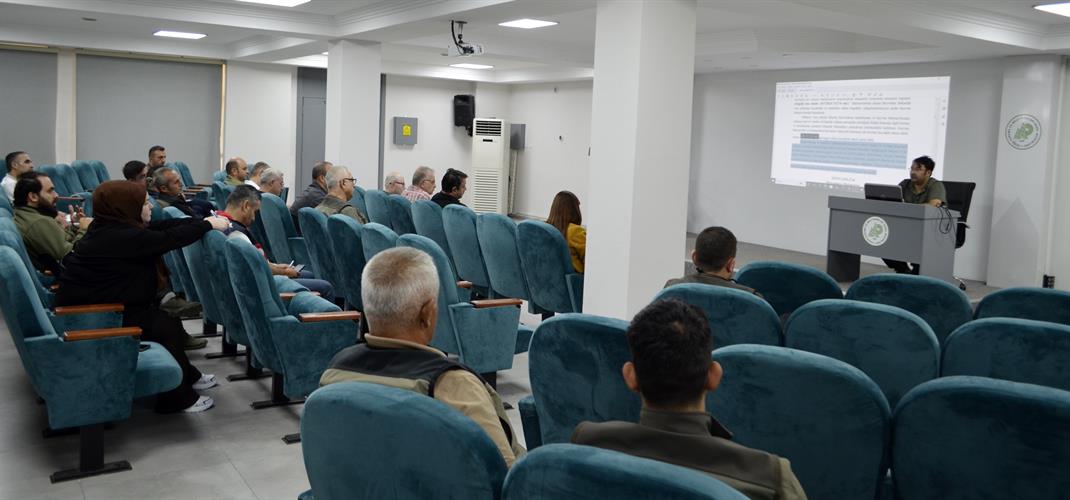 5199 Sayılı Kanun, CITES, 4915 Sayılı Kanun ve Zoonoz Hastalıklar Eğitimi Yapıldı...