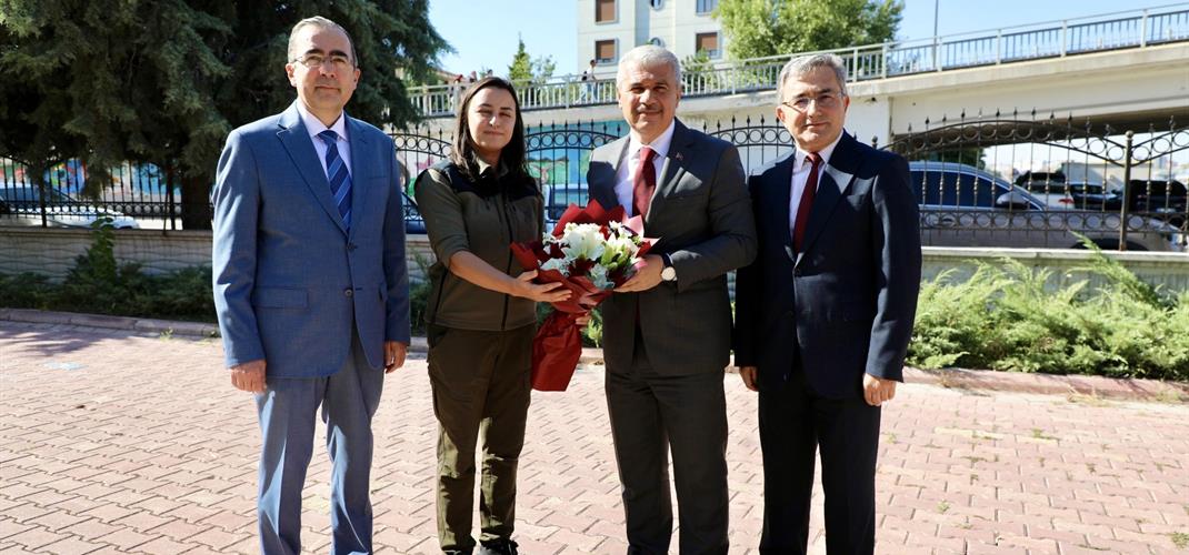 Valimiz İbrahim AKIN, Bölge Müdürlüğümüzü ziyaret etti...